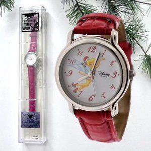 Disney Time Works Collectors Series Limited Edition Tinkerbell Christmas Watch